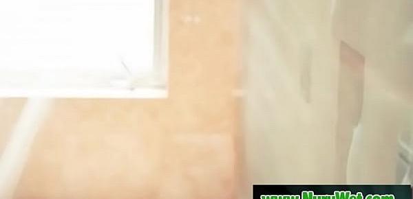  Soapy massage in shower - Eric Masterson, Michele James
